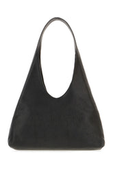 Black leather small Pike shoulder bag -  | Wise