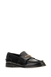 Black leather Carter loafers -  | Wise