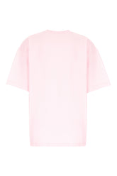 Pink cotton oversize t-shirt -  | Wise
