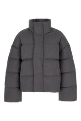 Grey wool down jacket -  | Wise