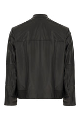 Black leather jacket -  | Wise