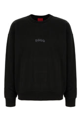 Black cotton sweatshirt -  | Wise