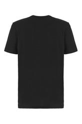 Black cotton t-shirt -  | Wise