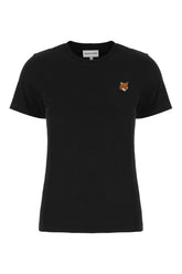 Black cotton t-shirt -  | Wise