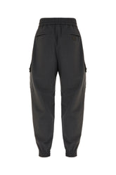 Graphite stretch wool blend pants -  | Wise