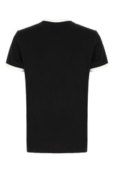 Black cotton t-shirt -  | Wise