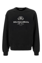 Black cotton sweatshirt -  | Wise
