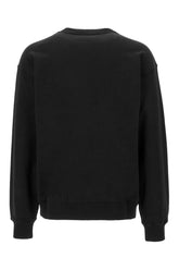 Black cotton sweatshirt -  | Wise
