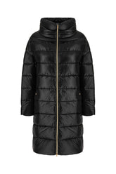 Black nylon down jacket -  | Wise
