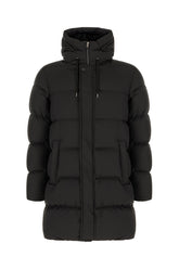 Black polyester down jacket -  | Wise