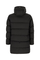 Black polyester down jacket -  | Wise
