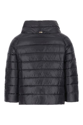 Midnight blue nylon down jacket -  | Wise