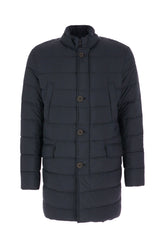 Midnight blue nylon down jacket -  | Wise