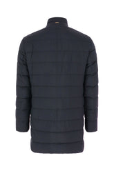 Midnight blue nylon down jacket -  | Wise
