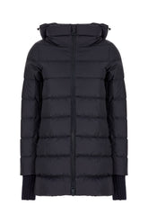 Midnight blue nylon down jacket -  | Wise