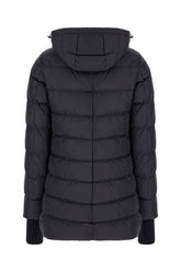 Midnight blue nylon down jacket -  | Wise