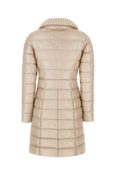 Beige nylon down jacket -  | Wise