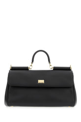Borsa a mano My Sicily in pelle nera -  | Wise