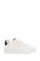 White leather Portofino sneakers -  | Wise