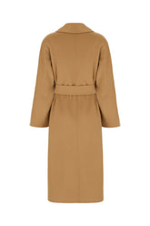Beige wool and cashmere coat -  | Wise