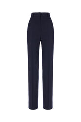 Black stretch wool pants -  | Wise
