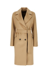 Cappotto in misto cashmere beige -  | Wise