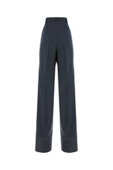Graphite stretch wool pants -  | Wise