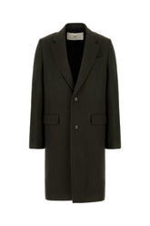Charcoal wool coat -  | Wise