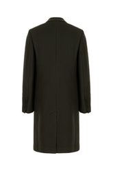 Charcoal wool coat -  | Wise