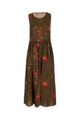 Printed viscose and cupro dress -  | Wise