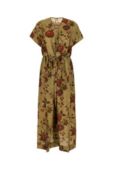 Printed viscose and cupro dress -  | Wise