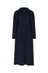 Navy blue wool coat -  | Wise