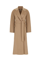 Beige wool coat -  | Wise