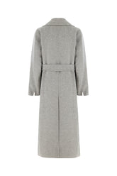 Cappotto in misto lana grigia -  | Wise