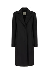 Black wool coat -  | Wise
