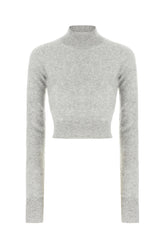 Maglione in cashmere grigio chiaro -  | Wise