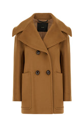 Brown cashmere coat -  | Wise
