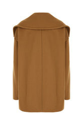 Brown cashmere coat -  | Wise