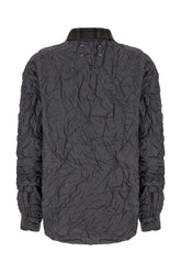 Giubbino imbottito reversibile in poliestere grafite -  | Wise