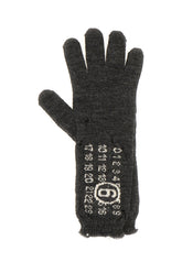Grey wool gloves -  | Wise