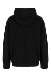 Black cotton sweatshirt -  | Wise