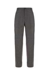 Dark grey wool pants -  | Wise