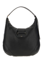 Black leather shoulder bag -  | Wise