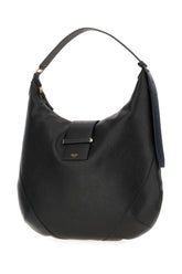 Black leather shoulder bag -  | Wise