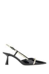 Black leather Camila pumps -  | Wise