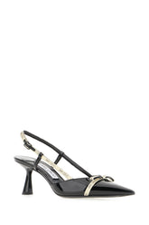 Black leather Camila pumps -  | Wise