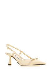 Ivory leather Camila pumps -  | Wise