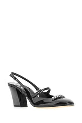 Black leather Belinda pumps -  | Wise