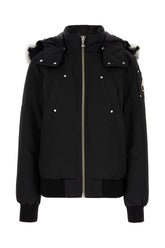 Piumino in misto cotone nero -  | Wise