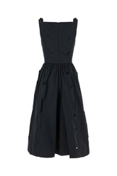 Abito in poliestere nero -  | Wise